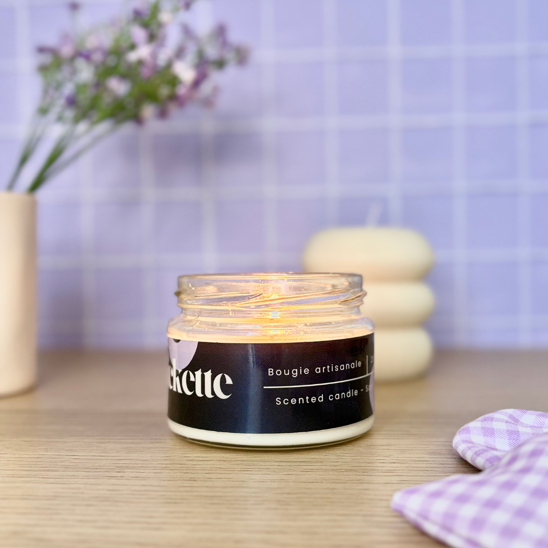 Bougie message caché à personnaliser